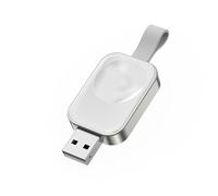 MMOBIEL Chargeur sans Fil Compatible avec Apple Watch - Chargeur Compact USB-A Compatible avec Apple iWatch - Chargé Magnétique Rapide Également pour AirPods