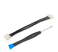 MMOBIEL Connecteur de câble d'alimentation 4 Broches de Remplacement pour PlayStation 4 PS4 ADP-240CR 65mm y Compris TR8 Tournevis