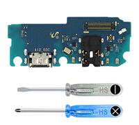 MMOBIEL Connecteur de Charge Compatible avec Samsung Galaxy A12 / M12-6.5 inch - Dock Connector USB C - avec Jack Audio/Microphone/Antenne Remplacement - INCL. Tournevis