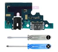 MMOBIEL Connecteur de Charge Compatible avec Samsung Galaxy A51 2019 - Dock Connector USB C - avec Jack Audio/Microphone/Antenne Remplacement - INCL. Tournevis