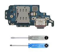 MMOBIEL Connecteur de Charge Compatible avec Samsung Galaxy S21 Ultra 2021 - Dock Connector USB C - avec Jack Audio/Microphone/Antenne Remplacement - INCL. Tournevis