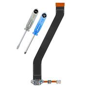 MMOBIEL Connecteur de Charge Compatible avec Samsung Galaxy Tab 3 2013 - Dock Connector Micro USB - avec Jack Audio/Microphone/Antenne Remplacement - INCL. Tournevis