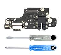 MMOBIEL Connecteur de Charge Compatible avec Xiaomi Note 9 Pro/Note 9S - Dock Connector USB C - avec Jack Audio/Microphone/Antenne Remplacement - INCL. Tournevis