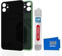 MMOBIEL Coque arrière et Porte Batterie Compatible avec iPhone 11 6,1" Noir avec Outil d'ouverture et adhésif