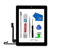 MMOBIEL Écran Tactile Compatible iPad 4 (Noir) 9.7 Pouces 2012 avec Digitizer préassemblés et Kit d'outils Inclus