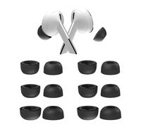 MMOBIEL Embouts de Rechange pour Samsung Galaxy Buds 3 Pro 3 Paires (S/M/L) Silicone - Antidérapants, Réduction de Bruit, Ajustement Confortable - Compatible Boîtier de Chargement - Gris Foncé