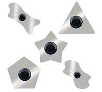 MMOBIEL Ensemble/5 pièces d’Outillage Professionnel Ultra-Fin de 0,1 mm en Acier Inoxydable de réparation à Lames de Levier incurvée Spudger