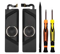 MMOBIEL Ensemble d'Enceintes Gauche et Droite de Rechange Compatible avec MacBook Pro 13 inch A1706 2016 - 2017