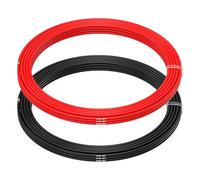 MMOBIEL Fil Électrique 20 AWG - 20 Gauge (0,52mm²) Câble en Cuivre Étamé - 2 Fils Séparés Rouge et Noir Chacun 5m / 16.4ft pour Réparation Électrique, Capteurs, RC, Drones, Fils de Haut-parleurs