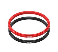 MMOBIEL Fil Électrique Câble en Cuivre Étamé - 2 Fils Séparés Rouge et Noir Chacun pour Drones, Imprimantes 3D, Batteries, Fils de Haut-parleurs, Bandes de Led (20 Awg, 2,5m)