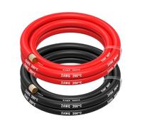 MMOBIEL Fil Électrique Câble en Cuivre Étamé - 2 Fils Séparés Rouge et Noir Chacun pour Drones, Imprimantes 3D, Batteries, Fils de Haut-parleurs, Bandes de Led (2 Awg, 1,5m)