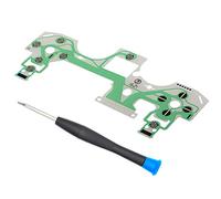 MMOBIEL Flex Ruban de Remplacement du Clavier en Film conducteur pour Manette PlayStation PS4 Dualshock 4 JDS-050 / JDS-055 INCL (+) Tournevis