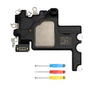 MMOBIEL Haut-Parleur Interne Compatible avec iPhone 15 Plus - Ecouteur/Earpiece Speaker Remplacement - Réparation du Haut-Parleur de l'Écouteur - INCL. Tournevis