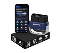MMOBIEL IA OBD2 Scanner Bluetooth 5.4 Outil de Diagnostic AI pour Les Véhicules avec Chatbot, Application & Rapports PDF - Scanner OBD2 Lecteur de Codes Défaut Moteur - pour iOS et Android