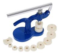 MMOBIEL - Kit Complet (13 pièces) Compatible avec réparation de Montres, avec Potence/Presse d'horloger et 12 Tasseaux Inclus