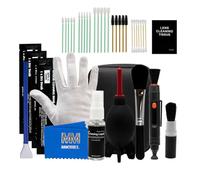 MMOBIEL Kit de Nettoyage d'Objectif d'Appareil Photo - 53 pcs - Kit pour Appareil Photo Reflex Numérique avec Cotons-Tiges de Nettoyage APS-C et Full Frame - Manuel d'Instruction Inclus
