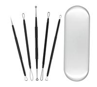 MMOBIEL Kit d'outils 5 en 1 pour enlever les points noirs et boutons pour soins de la peau