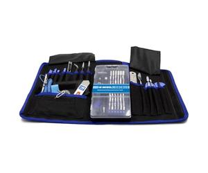 MMOBIEL Kit Professionnel de Tournevis 80 en 1 avec 56 Embouts et Une Pochette de Transport pour Toutes Vos réparations électroniques