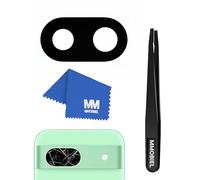 MMOBIEL Lentille en Verre pour Caméra Arrière Compatible avec Google Pixel 8a - Vitre Appareil Photo - Inclus Double Face Adhésif, Pincettes et Chiffon