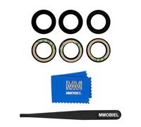 MMOBIEL Lentille en Verre pour Caméra Arrière Compatible avec Samsung Galaxy S24 Plus - Vitre Appareil Photo - Inclus Double Face Adhésif, Pincettes et Chiffon
