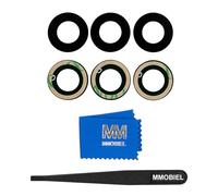 MMOBIEL Lentille en Verre pour Caméra Arrière Compatible avec Samsung Galaxy S24 - Vitre Appareil Photo - Inclus Double Face Adhésif, Pincettes et Chiffon