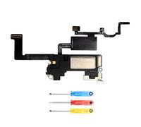 MMOBIEL Oreillette compatible avec iPhone 12/12 Pro - Remplacement des écouteurs/oreillettes - Capteur de proximité et tournevis inclus