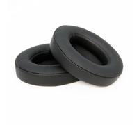 MMOBIEL Remplacement Coussinets d'oreille pour Beats Dr. Dre Solo 2 Wireless/Dr. Dre Solo 3 Wireless Casque Memory Foam Protein PU Coussinets Casque de Rechange - Noir