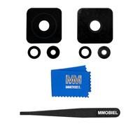 MMOBIEL Remplacement de la lentille en Verre de la caméra arrière Compatible avec Xiaomi 12T 2022 Comprend Un Adhésif Double Face, Pince à épiler et Chiffon.