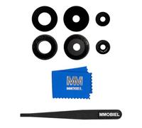 MMOBIEL Remplacement de la lentille en Verre de la caméra arrière Compatible avec Xiaomi Redmi Note 12 Pro 5G 2022 Comprend Un Adhésif Double Face, Pince à épiler et Chiffon.