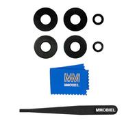 MMOBIEL Remplacement de la lentille en Verre de la caméra arrière Compatible avec Xiaomi Redmi Note 12 4G 2023 Comprend Un Adhésif Double Face, Pince à épiler et Chiffon.