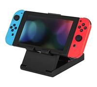 MMOBIEL Support de Console Playstand Compact pour Nintendo Switch Support Pliable avec poignée en Caoutchouc à 3 Angles différents