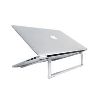 MMOBIEL Support Ordinateur Portable Pliable - Support PC 10 à 18 Pouces - Universel Ventilé pour Ordinateur Portable Compatible avec MacBook, Notebook, ASUS, Acer, etc. - Aluminium