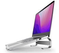 MMOBIEL Support Ordinateur Portable - Support PC 10 à 18 Pouces - Universel Ventilé pour Ordinateur Portable Compatible avec MacBook, Notebook, ASUS, Acer, etc. - Aluminium