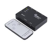 MMOBIEL Switch (commutateur) 3 Ports HDMI en 1 Full HD (1080p), 2K et 4K avec télécommande