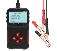 MMOBIEL Testeur Batterie Voiture 12V Testeur de Batterie et Alternateur - 100-2000 CCA Test de Charge - Santé Batterie, Démarrage et Charge Vérification pour Voiture, Camion, Moto etc.