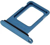 MMOBIEL Tiroir Carte Sim de Rechange Compatible avec iPhone 12-6.1 inch - 2020 - INCL. Joint en Caoutchouc et l'épingle SIM - Support Carte SIM - Bleu