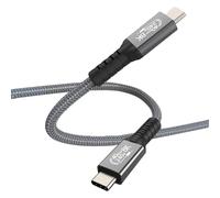 MMOBIEL USB4 Câble 2 m - 240W Charge Rapide USB-C vers USB-C Câble - 8K@60Hz - 40 Gbps Transfert de Données - Compatible avec Thunderbolt 3/4, iPhone 16 15, MacBook Pro/Air, iPad, Samsung Galaxy, HP