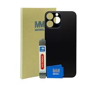 MMOBIEL Vitre Arrière de Remplacement Compatible avec iPhone 13 Pro - 6.1 inch - 2021 - Graphite/Noir - en Verre avec Adhésif préinstallé
