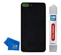 MMOBIEL Vitre Arrière de Remplacement Compatible avec iPhone 8 Plus (Noir) 5.5 Pouces en Verre avec Adhésif préinstallé