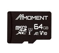 MMOMENT Carte Micro SDXC, A1, UHS-I, U1, Classe 10, Vitesse de Lecture jusqu'à 95 Mo/s, Adaptateur SD Inclus (64 Go, A1, U1, V10)