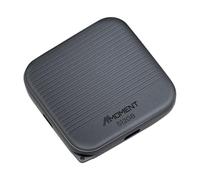 MMOMENT SSD externe portable magnétique 512 Go - 950 Mo/s de lecture - pour ProRes 4K - Téléphone SSD compatible avec MagSafe, USB-C, USB-A, iPhone 15/16, Mac, PC (MU P100)