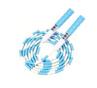 mmoonni Corde à sauter, Speed Rope réglable avec poignées en TPR | Longueur réglable de 2,8 m, antidérapante et idéale pour le fitness, l'endurance et le saut à la corde, convient aux adultes