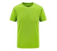 MMOOVV Hommes Été Décontracté T-shirt d'extérieur Grande Taille Sport Séchage Rapide Hauts Respirants Hommes Chemise pour Costume, vert, XXXXXXXXL