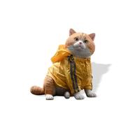 MMOS X JXK Statue de chat avec veste pour décoration de table en polyrésine durable avec détails complexes, cadeau pour maman, femme, amoureux des chats