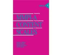 MmpiA Content Scales by John R. Graham Carolyn L. Williams, James N. Butcher (Auteur)