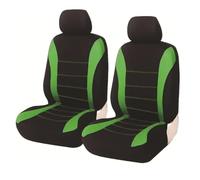 MMPZZ Housse de Siège Auto pour Citroen Hatchback AMI/C-Zero/C1/C2/C3/C4/DS3/DS4/DS5, Housse de Siège Avant en Deux Parties, Protection de Siège Confortable et Antidérapante,Green
