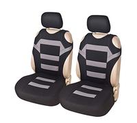 MMPZZ Housse de Siège Auto pour Toyota Yaris Cross/Yaris Cross Hybrid/Yaris Cross GR Sport, Housse de Siège Avant 2 Pièces, Protection de Siège Confortable Antidérapante,Grey