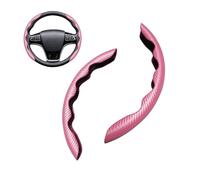 MMPZZ Housse de Volant de Voiture pour Lexus NX 300h/NX 450h+, Housse de Volant Segmentée, Housse de Volant Respirante Antidérapante Universelle,Pink