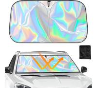 MMPZZ Pare-Soleil de Pare-Brise pour Smart Fortwo/Fortwo Cabrio/451 Fortwo, Protection Anti-ultraviolets et Thermique, Pare-Soleil Avant Pliable, Pare-Soleil de Voiture,L