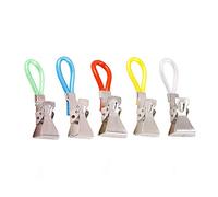 MMRM 5 Pack Clips Porte-Torchon,Pinces à Torchons Crochet de Cintres pour Accueil Cuisine Salle de Bains Placards Serviettes Suspendues